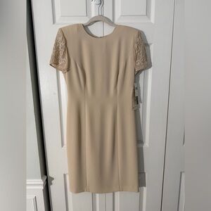 NWT Vintage Donna Morgan Embroidered Sleeve Mother of the Bride Dress